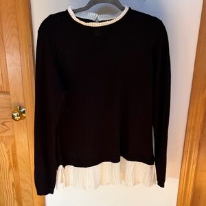 Women's Adrianna Papell Dressy Blouse - Size large- Long Sleeve